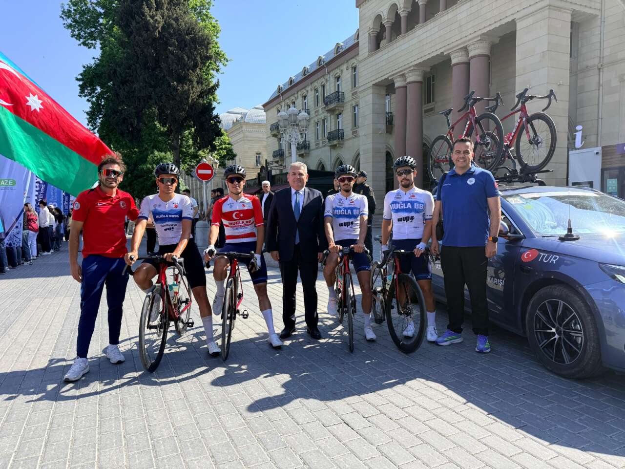 Muğla Büyükşehir’in Pedalları Azerbaycan’da Başarı İçin Yarıştı 3